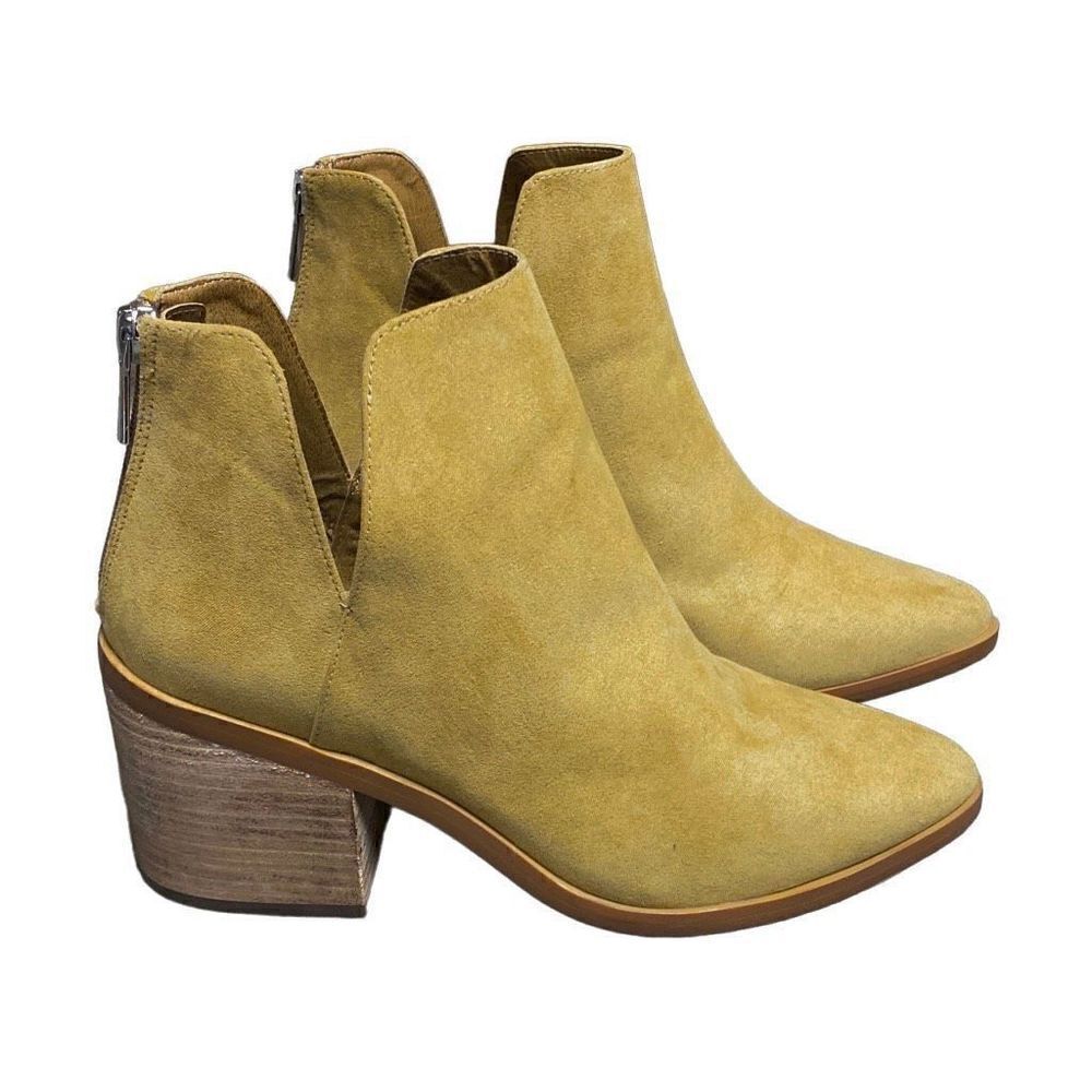 BP Chestnut Brynne-FAB Heeled Bootie Size 8 NEW